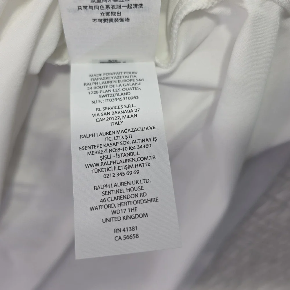 Ralph Lauren RLX Performance Golf Polo Wicking Men's XL White NEW Tennis NWT